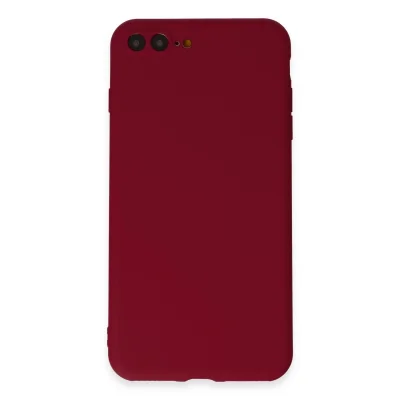 BUĞZ İphone 7 Plus Kılıf First Silikon - Bordo