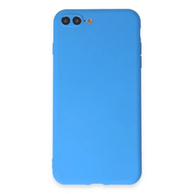 BUĞZ İphone 7 Plus Kılıf First Silikon - Mavi