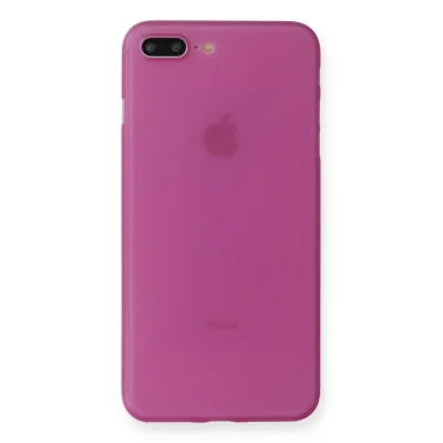 BUĞZ İphone 7 Plus Kılıf Pp Ultra İnce Kapak - Pembe