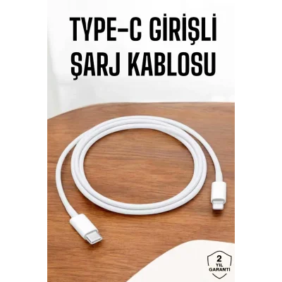  Iphone İOS Uyumlu Hızlı Şarj Kablosu Type C To Lightning 12 13 14 15 Pro Max