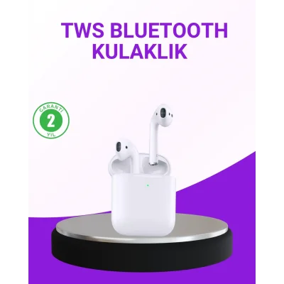 BUĞZ iPhone Tüm Modellerle Uyumlu Bluetooth Kulaklık Gürültü Önleyici Stereo