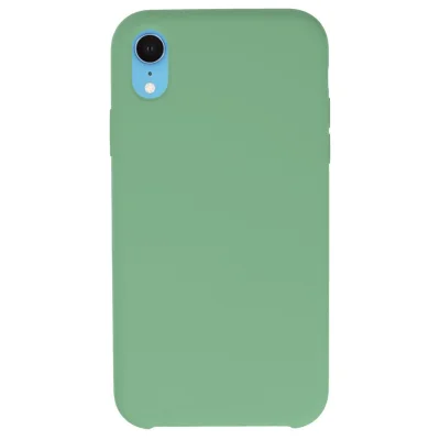 BUĞZ İphone Xr Kılıf Lansman Legant Silikon - Yeşil
