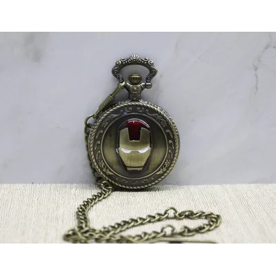 BUĞZ Iron Man Tasarımlı Köstekli Saat