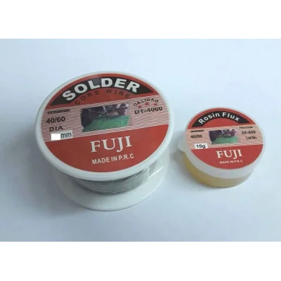 BUĞZ İşgör Solder Wire Lehim Teli Ve Pastası 2li Set