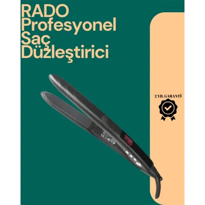 BUĞZ Isı Ayarlı Profesyonel Saç Düzleştirici – Titanyum Seramik Plaka - Lisinya