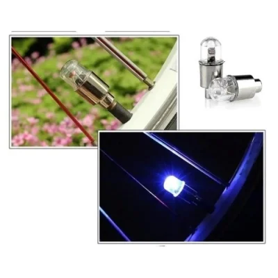  Işıklı Bisiklet Araba Sibop Kapağı 2 Adet