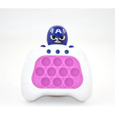 BUĞZ Işıklı Müzikli Pop-It Captain America Tasarımlı