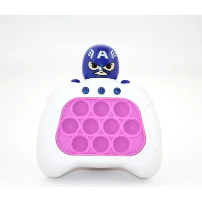 BUĞZ Işıklı Müzikli Pop-It Captain America Tasarımlı