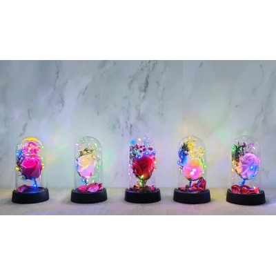 BUĞZ Işıklı Müzikli Romantik Büyük Gül