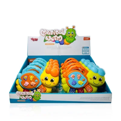  IŞIKLI VE MÜZİKLİ SOLUCAN BEBEK -VRD