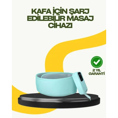 BUĞZ Isıtmalı Baş Masaj Aleti Rahatlatıcı ve Stres Giderici Tasarım