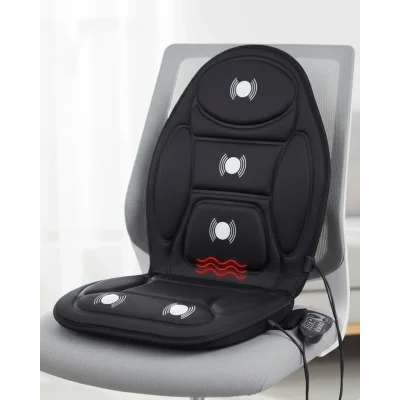 BUĞZ Isıtmalı Masaj Koltuk Minderi Sırt Bel Boyun ve Kalça Destekli