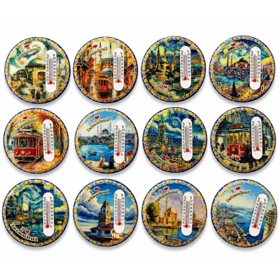BUĞZ İstanbul Temalı Buzdolapı Süsü Magnet Alk5405