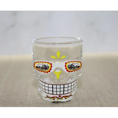 BUĞZ İstanbul Temalı Cam Kurukafa Shot Bardak