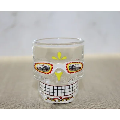 BUĞZ İstanbul Temalı Cam Kurukafa Shot Bardak