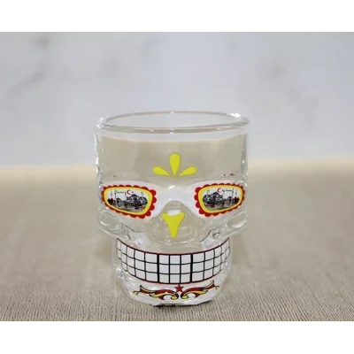 BUĞZ İstanbul Temalı Cam Kurukafa Shot Bardak Alk4302