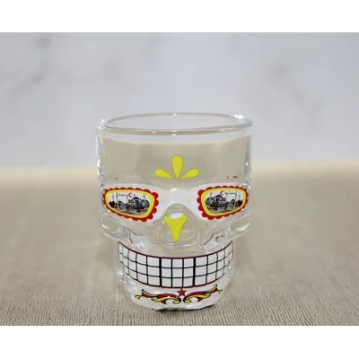 BUĞZ İstanbul Temalı Cam Kurukafa Shot Bardak Alk4302