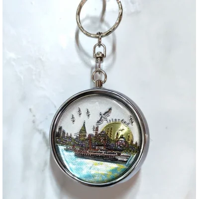 BUĞZ İstanbul Temalı Cep Küllüğü Anahtarlık Alk4053