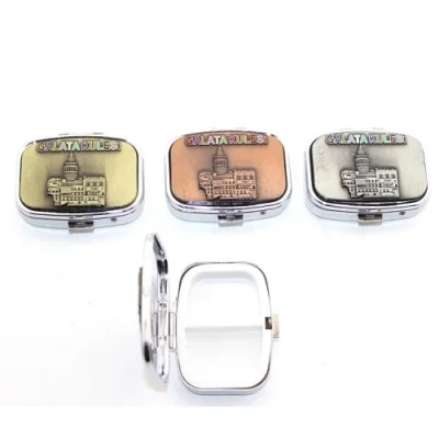  İstanbul Temalı Enfiye Kutusu Galata Kulesi Baskılı