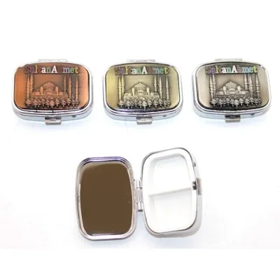  İstanbul Temalı Enfiye Kutusu Sultanahmet Baskılı