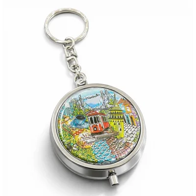 BUĞZ İstanbul Temalı Küllük Anahtarlık