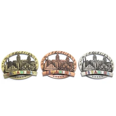 BUĞZ İstanbul Temalı Metal Magnet Alk3329