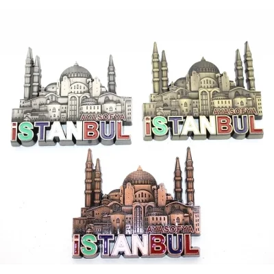 BUĞZ İstanbul Temalı Metal Magnet Alk3342