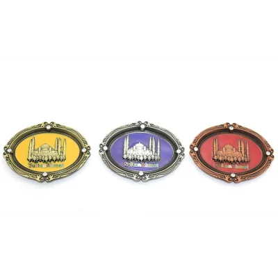 BUĞZ İstanbul Temalı Metal Magnet Sultanahmet Kabartmalı