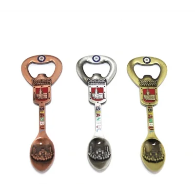 BUĞZ İstanbul Temalı Metal Magnet Ve Açacak Kaşık Tasarımlı