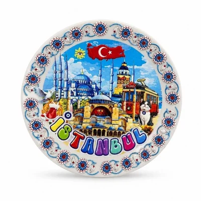 BUĞZ İstanbul Temalı Seramik Magnet Alk5853