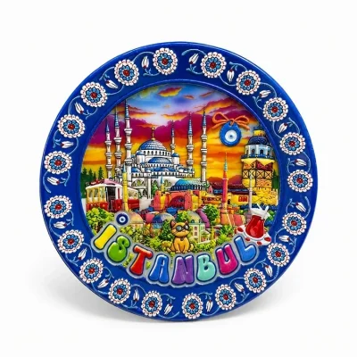 BUĞZ İstanbul Temalı Seramik Magnet Alk5854