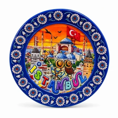 BUĞZ İstanbul Temalı Seramik Magnet Alk5855