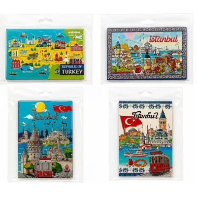 BUĞZ İstanbul Temalı Silikon Buzdolapı Süsü Magnet Alk5815