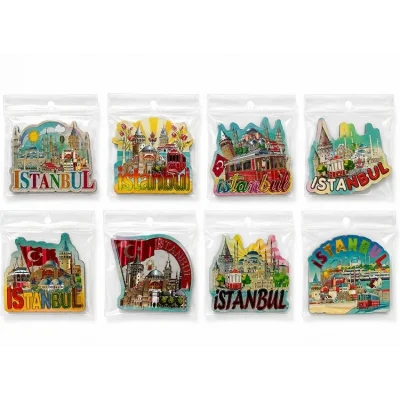 BUĞZ İstanbul Temalı Silikon Buzdolapı Süsü Magnet Alk5826