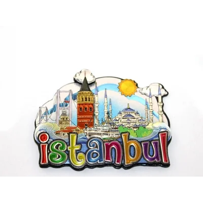 BUĞZ İstanbul Temalı Silikon Magnet Alk2238