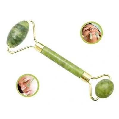 BUĞZ Jade Roler 2li Yeşim Taşı Yüz Masaj Aleti