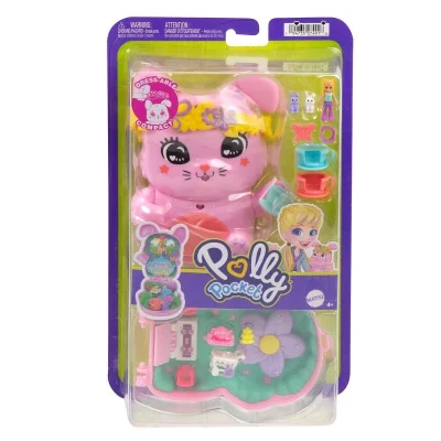  JCR40 Polly Pocket Tavşancığın Çay Partisi Mikro Oyun Seti