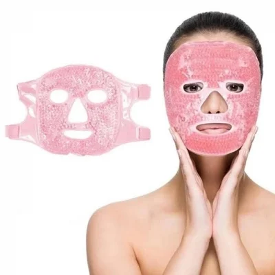 BUĞZ Jel Buz Paketi Soğutma Yüz Maskesi Baş Ağrısı Yastık Rahatlatıcı Kozmetik Maske