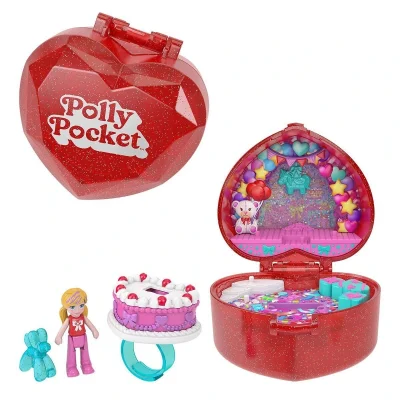 BUĞZ JGK21 Polly Pocket Mattel 80. Yıl Yüzük Kutusu