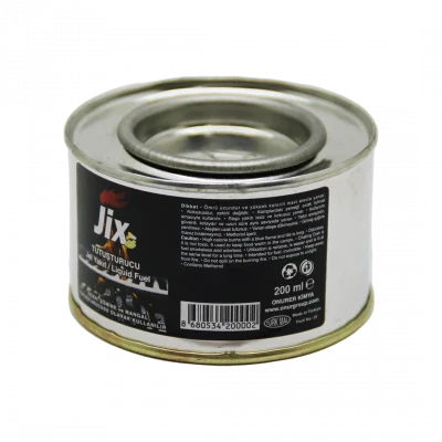 BUĞZ Jix Tutuşturucu 200ml Teneke Jel Yakıt Bx40