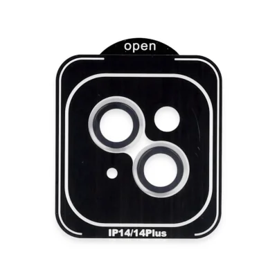BUĞZ Joko  İphone 14 Pvd Metal Kamera Lens - Gümüş