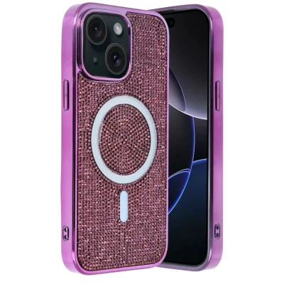 BUĞZ Joko  İphone 15 Helen Magsafe Kapak - Derin Mor