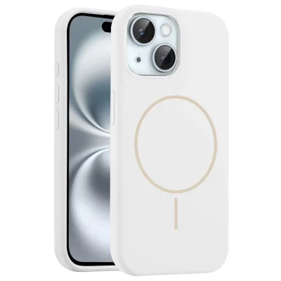BUĞZ Joko  İphone 15 Kılıf Jully Magsafe Kapak - Beyaz