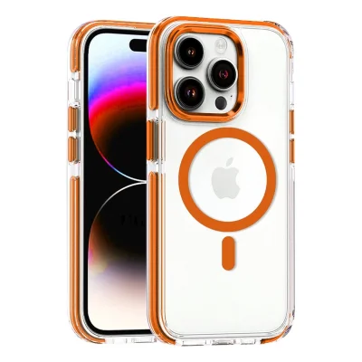 BUĞZ Joko İphone 15 Pro Max Bella Magsafe Kapak - Turuncu