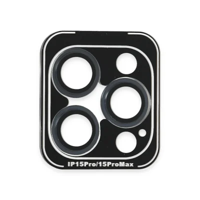 BUĞZ Joko  İphone 15 Pro Max Pvd Metal Kamera Lens - Lacivert