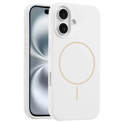 BUĞZ Joko  İphone 16 Kılıf Jully Magsafe Kapak - Beyaz