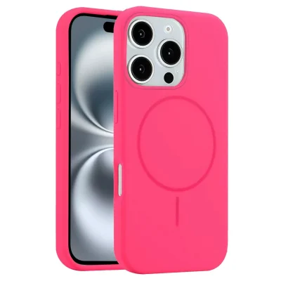 BUĞZ Joko  İphone 16 Pro Kılıf Jully Magsafe Kapak - Pembe