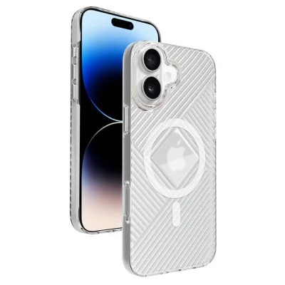 BUĞZ Joko İphone 16 Stella Pc Sert Magsafe Kılıf - Şeffaf