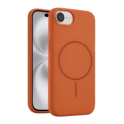 BUĞZ Joko  İphone 16e Kılıf Jully Magsafe Kapak -turuncu