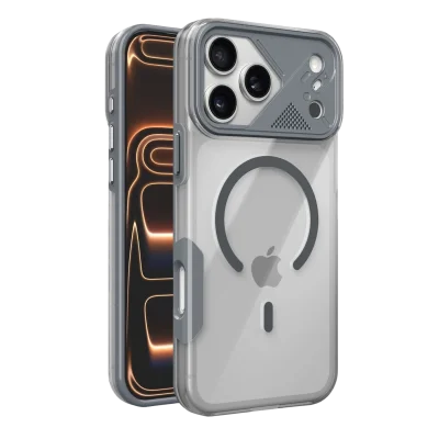 BUĞZ Joko  İphone 17 Pro Max Zinko Magsafe Kapak - Titan Gri